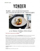 Avril 2017 Yonder
